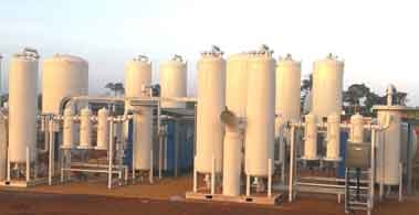 Twin 5 tonne plant at a Gold mine