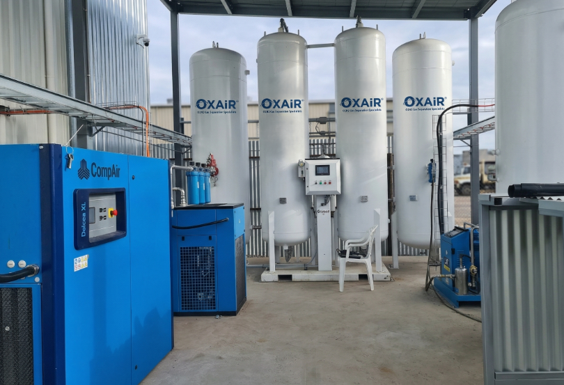Oxair PSA Oxygen and Nitrogen Generator Skids at the Broken Hill Cobalt Project